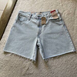 NWT Levi's '94 Baggy Mid Rise Denim Shorts Size 29